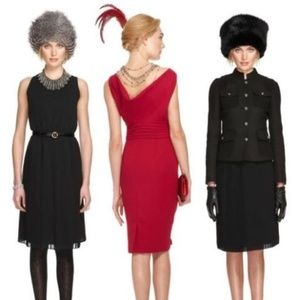 Banana Republic Red Sheath Dress